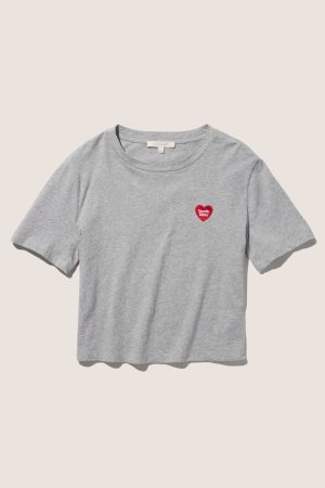 Favorite Mama Heart Emblem Tee
