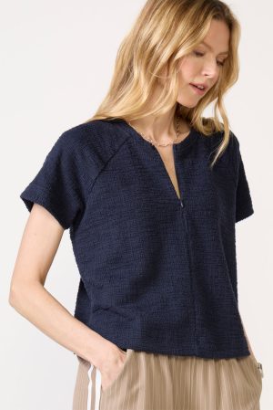 Scottie Zip Up Top
