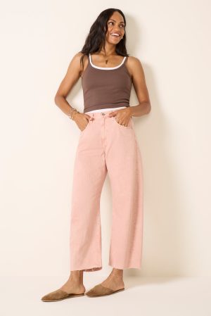 Hattie Barrel Crop Jean
