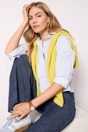 Aiden Crop Shirt