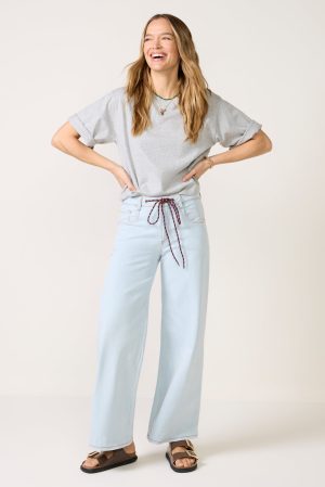 Maya Wide Leg w Tie Waist